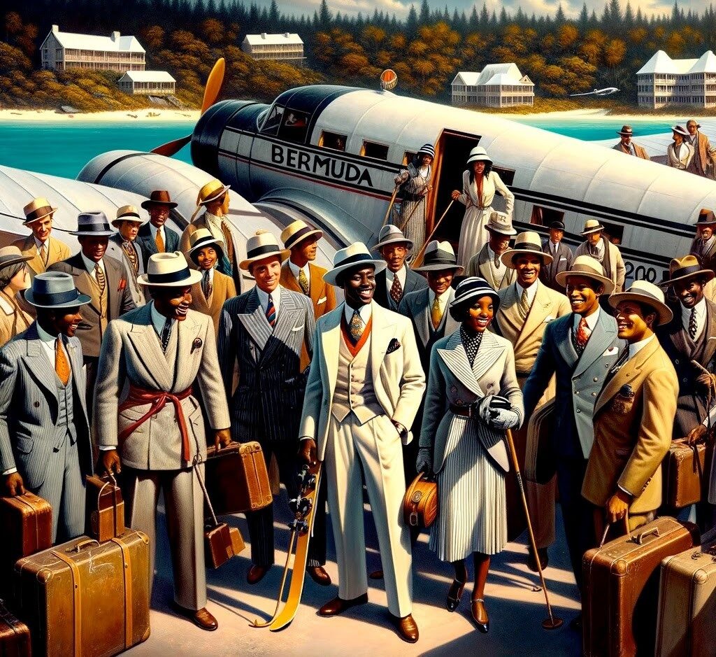 Bermuda Snow imagined in 1960
