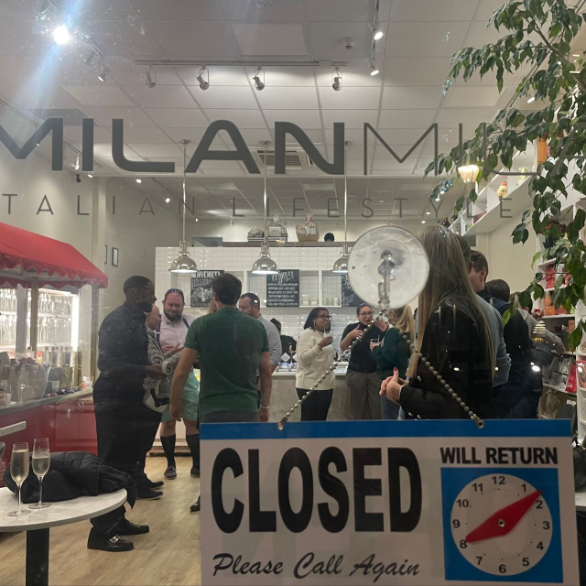 MilanMilan takeover at the very first Bermuda Snow club meet, December 2023