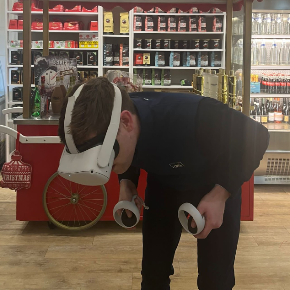 Virtual slopes at the first club meet