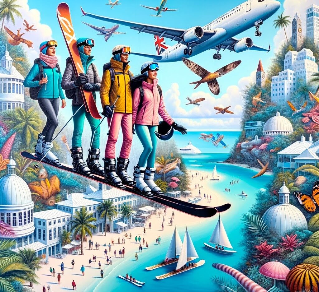 Bermuda Snow imagined in 2030