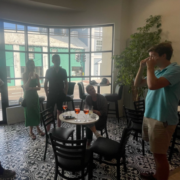 Chalet Charades at the June 2024 charity fundraiser