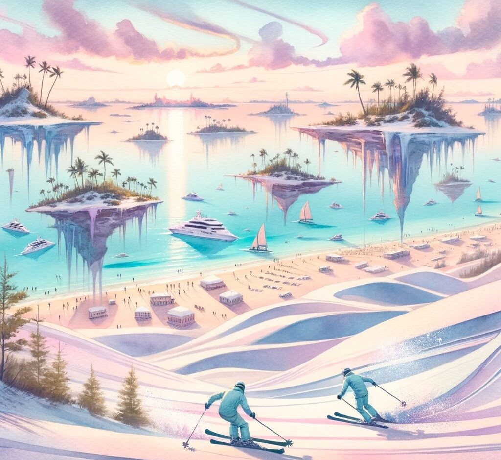 Bermuda Snow imagined in 2157